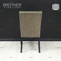 Low seat wooden stool armless upholstery dining chair